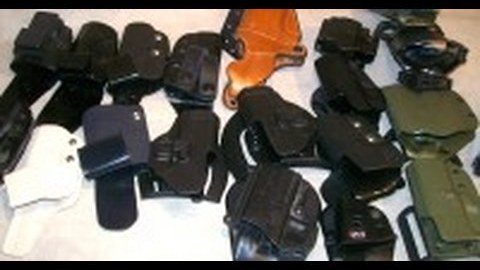Kydex Holsters: IWB, Paddle and Light-Bearing Options