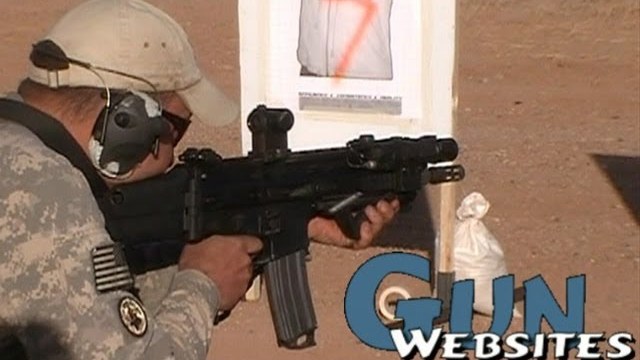 SCAR 16 at a Carbine Class: Switching the Charging Handle